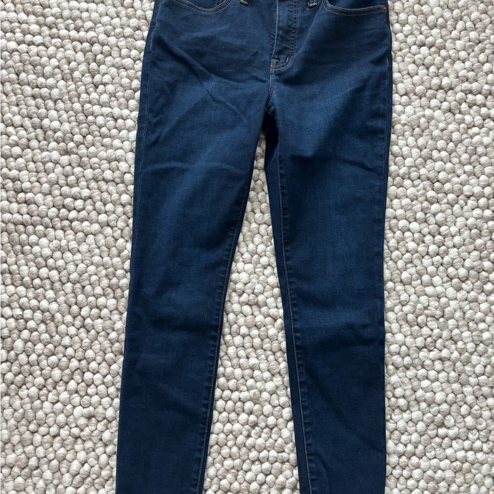 Madewell Dark Blue Skinny Jeans